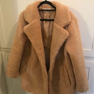 Sage the Label - Fuzzy Revival Teddy Coat